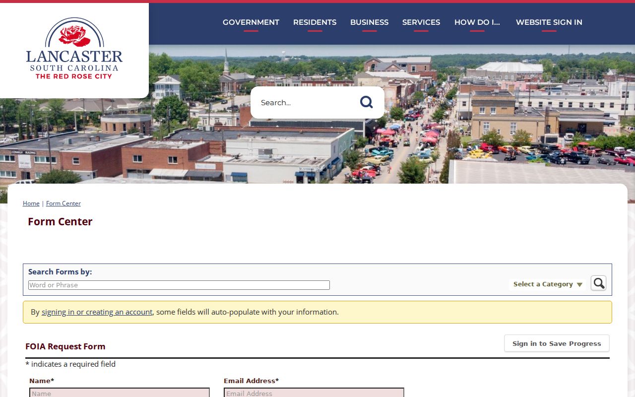 Lancaster city online criminal records request form