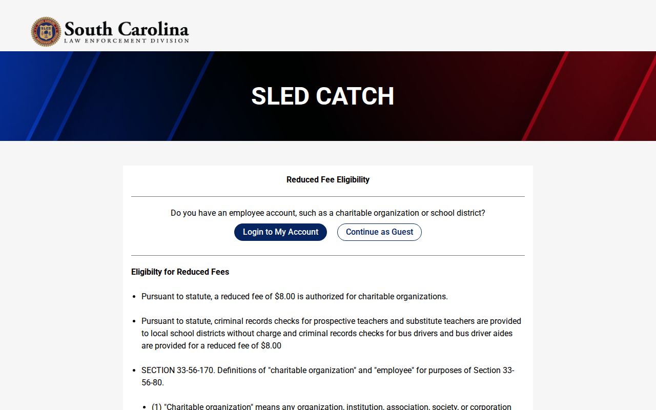 Lancaster County criminal record CATCH user choices